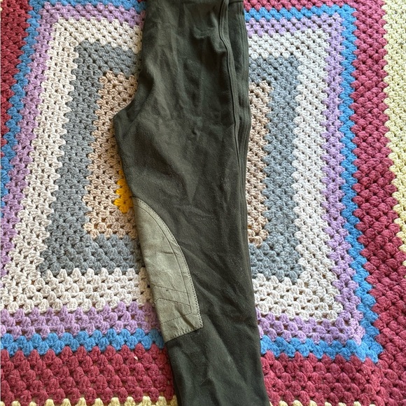 Women’s Devon Aire Green Riding Pants - Picture 1 of 7